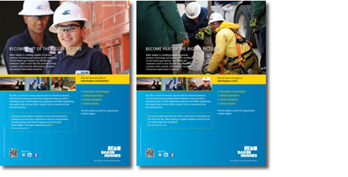 Graduate advertising campaign