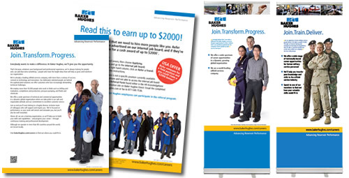 Experienced hires campaign, 'Join. Transform. Progress'