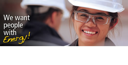 Experienced Hires campaign ' We want people with Energy!'