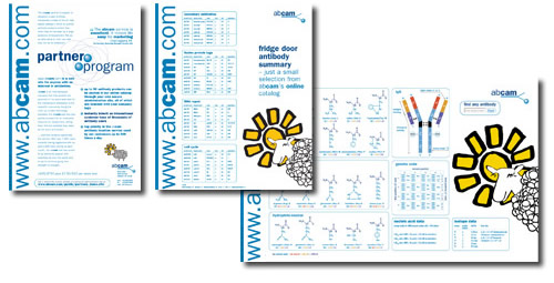Leaflet and posters